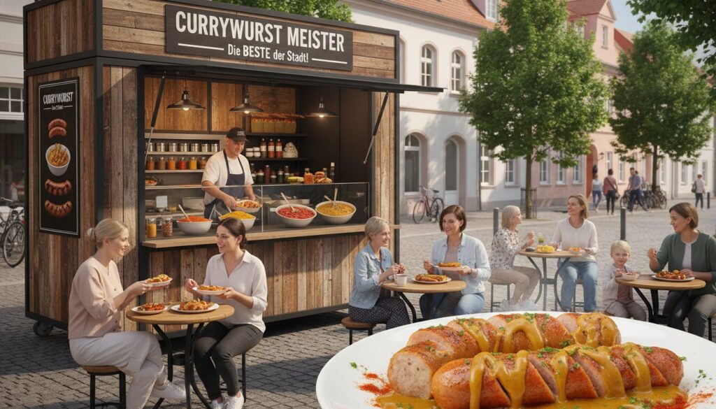 découvrez à neuruppin un nouveau snack qui charme les gourmands avec la meilleure currywurst de la ville, une expérience culinaire à ne pas manquer.