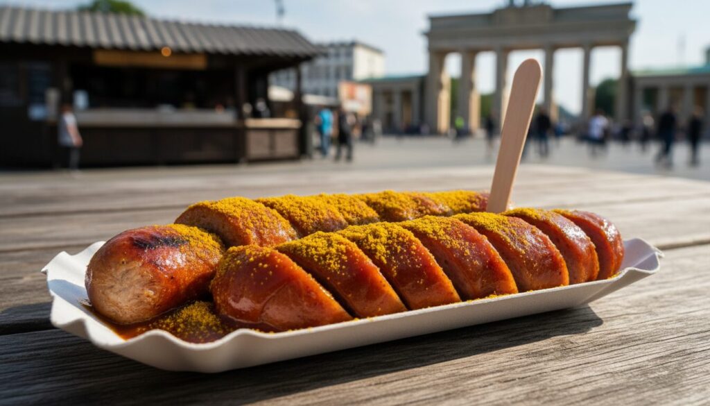 découvrez la recette authentique de la berliner currywurst et savourez le goût emblématique de la capitale allemande directement chez vous.