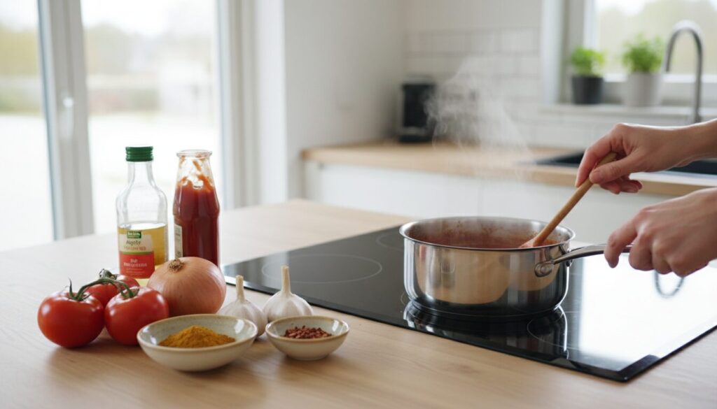 découvrez comment préparer facilement une sauce currywurst épicée express chez vous pour régaler vos papilles en un rien de temps.