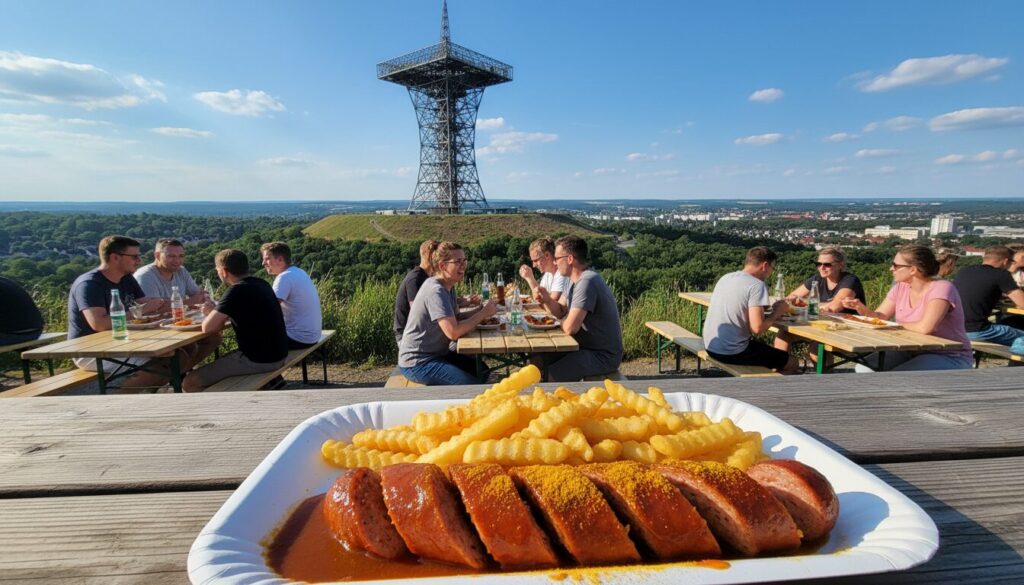 découvrez le succès croissant du « imbiss am tetraeder » à bottrop, où currywurst savoureuse et panorama exceptionnel se combinent pour une année florissante.