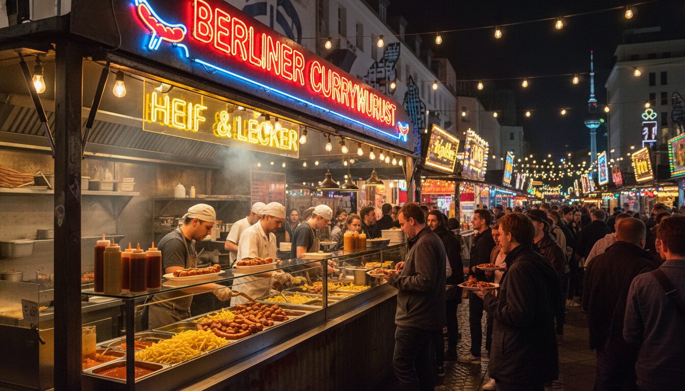 découvrez notre guide des meilleurs stands de currywurst à berlin en 2025 pour savourer cette spécialité incontournable de la capitale allemande.