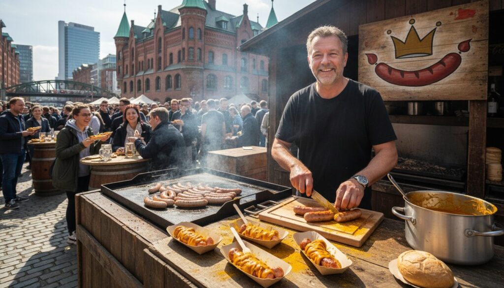 découvrez pourquoi le véritable roi de la currywurst en allemagne n'est pas originaire de berlin et plongez dans les secrets de cette spécialité culinaire incontournable.