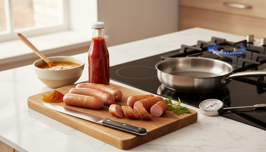 découvrez quel matériel essentiel choisir pour préparer une currywurst maison parfaite et savoureuse en toute simplicité.