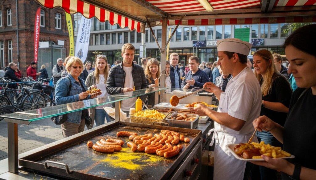 explorez la signification culturelle de la currywurst et son rôle emblématique dans la société allemande contemporaine, reflétant histoire, traditions et identité locale.