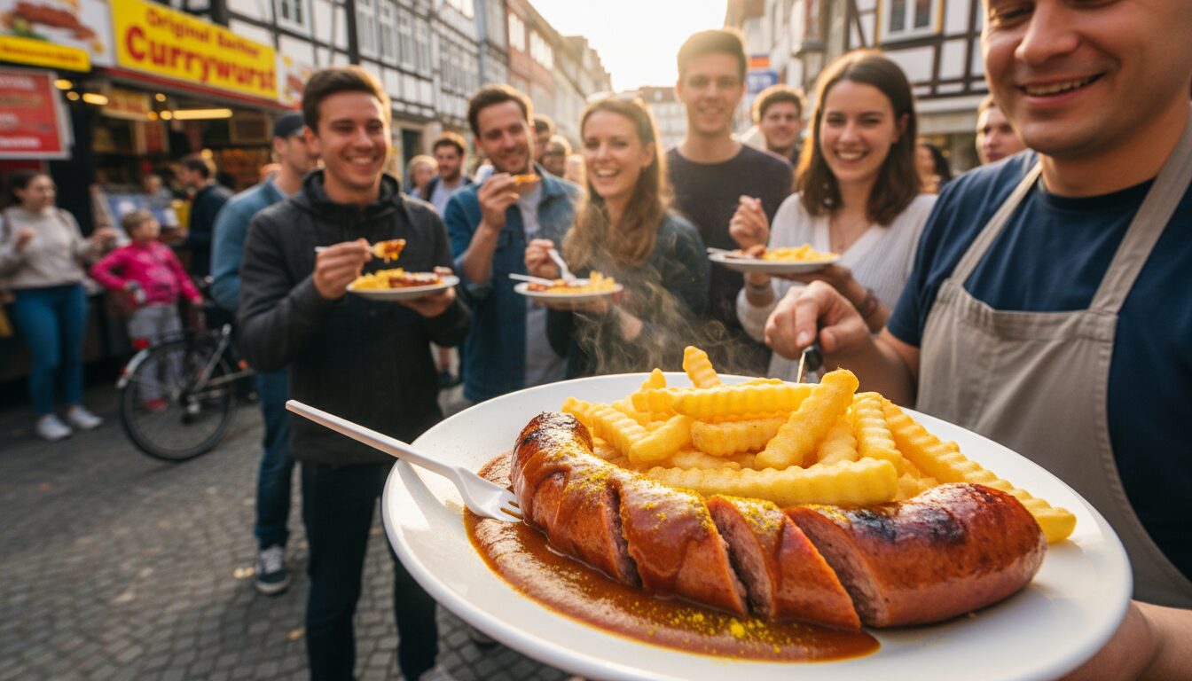 découvrez l'histoire fascinante de la currywurst, un symbole emblématique de la street-food allemande, et son évolution jusqu'à devenir un plat incontournable en allemagne.