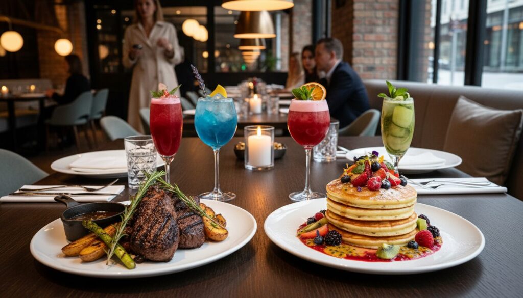 découvrez les nouvelles tendances culinaires et cocktails pour 2026 avec kimpton, du traditionnel charbonnade aux pancakes revisités, pour une expérience gourmande et innovante.