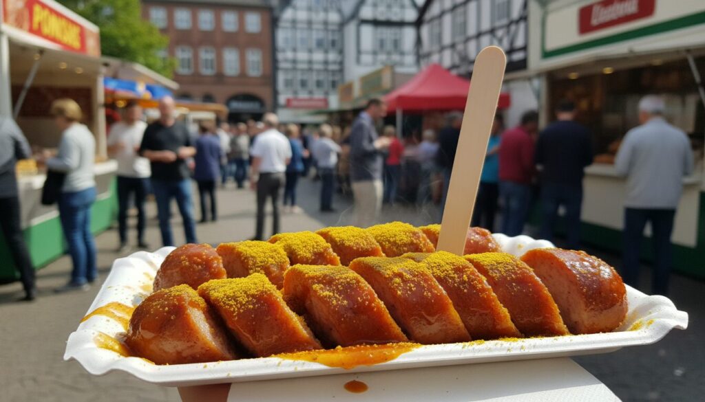 découvrez la richesse de la street-food allemande en explorant la currywurst, une spécialité emblématique pleine de saveurs uniques et authentiques.