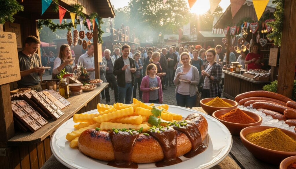 découvrez le festival de la currywurst à neuwied, un événement unique où le célèbre snack allemand rencontre le chocolat pour une expérience gustative inoubliable.