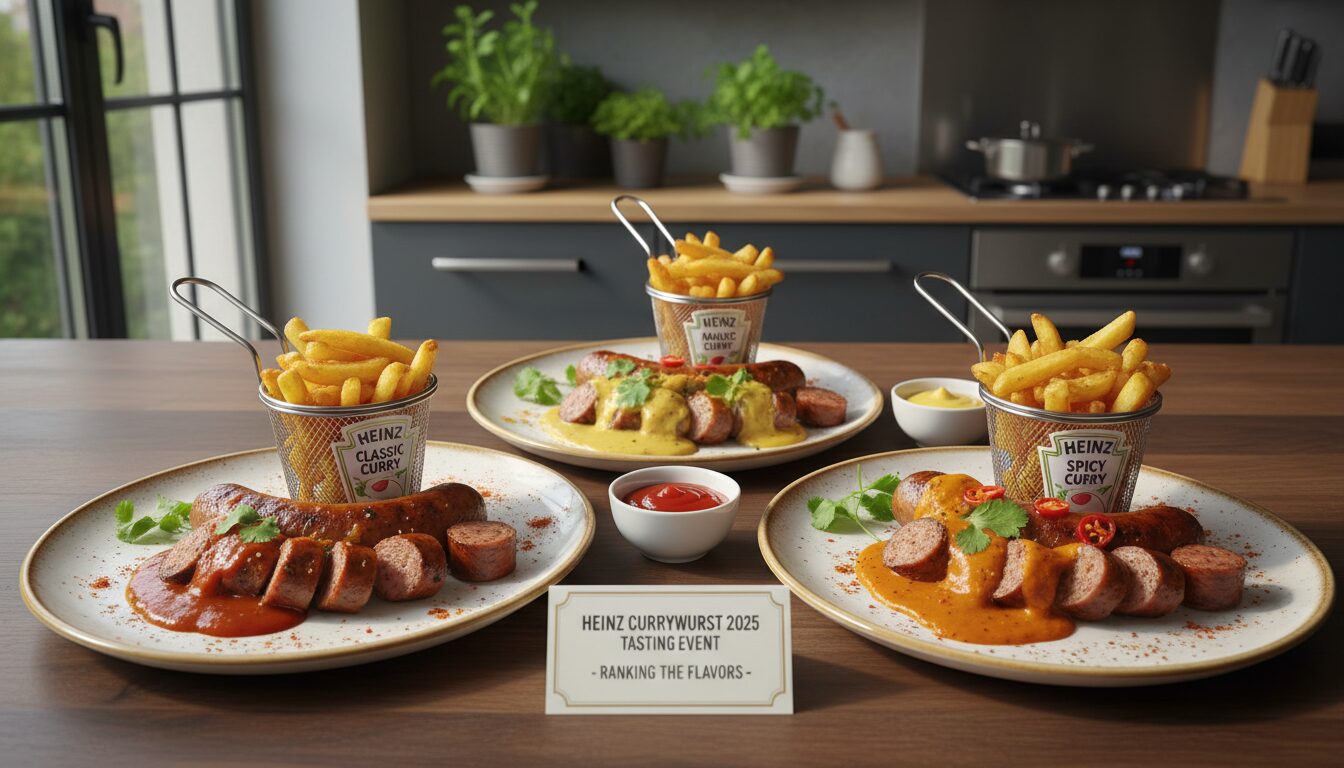 découvrez le classement 2025 des meilleures saveurs heinz currywurst et retrouvez votre préférée parmi une sélection gourmande et épicée.