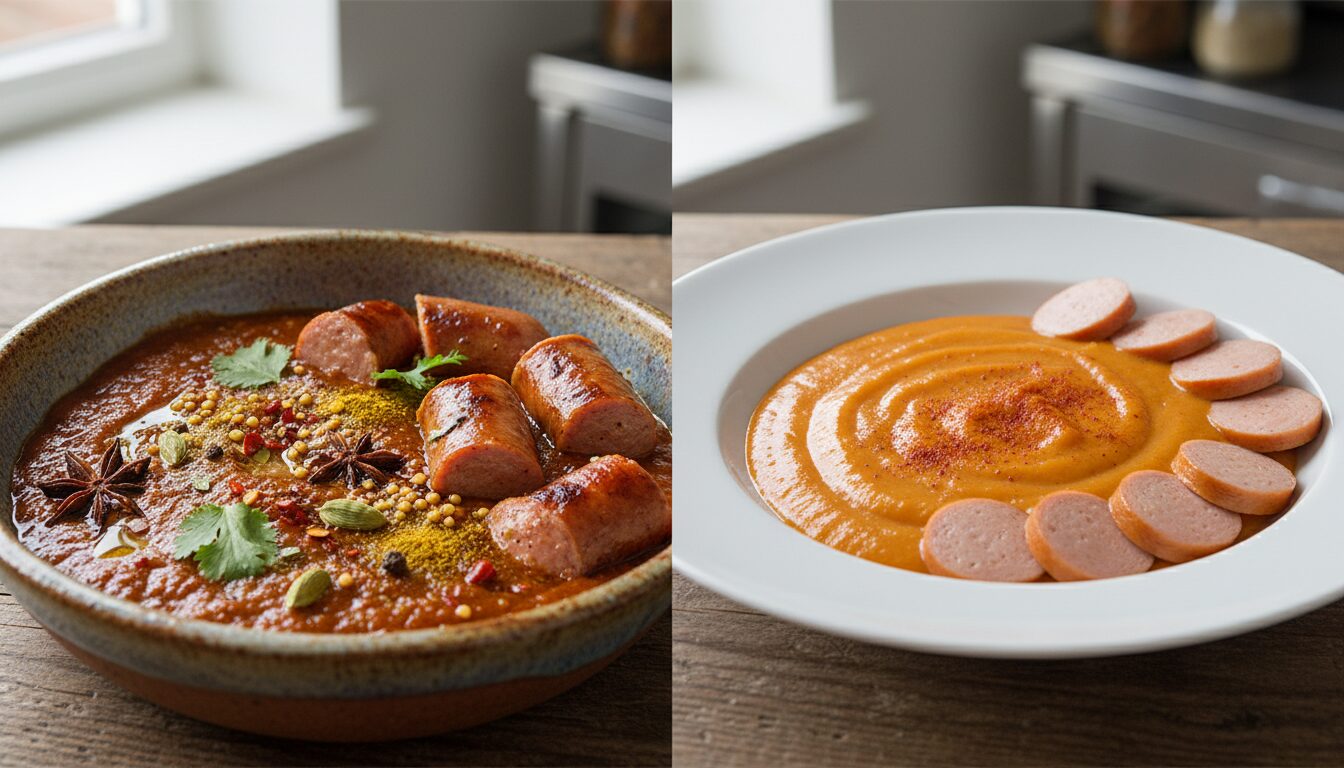 découvrez notre comparaison entre les sauces currywurst knorr artisanale et industrielle pour savoir laquelle préfère-t-on selon le goût, la texture et la qualité.