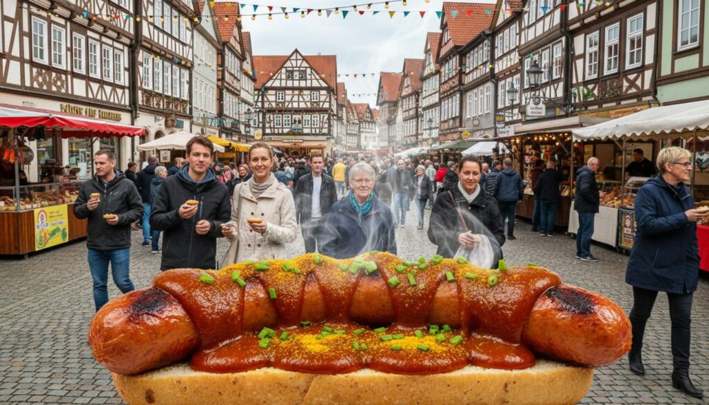 découvrez comment le culte du kreppel à nidda est célébré avec une délicieuse currywurst, alliant tradition et saveurs authentiques.