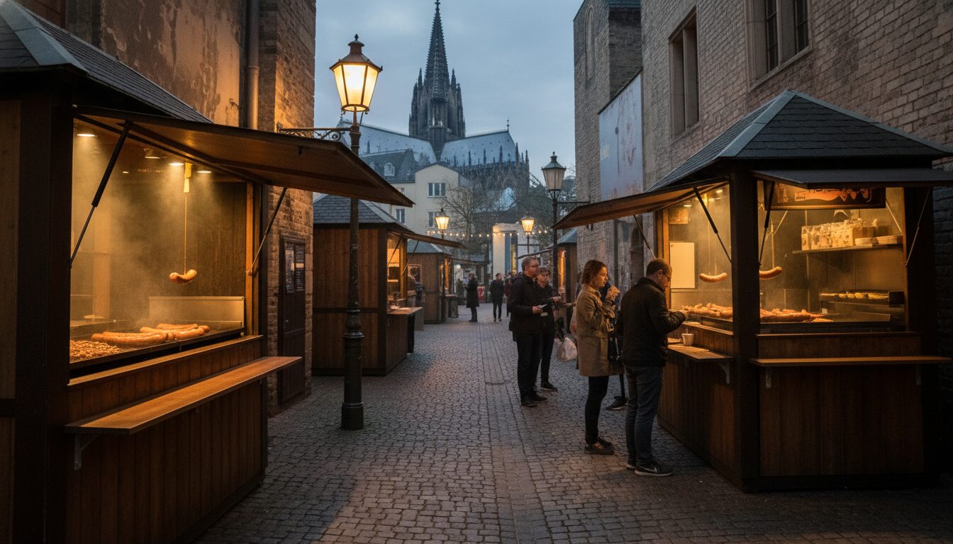 découvrez les adresses secrètes pour savourer une authentique currywurst à cologne, entre tradition et saveurs uniques.