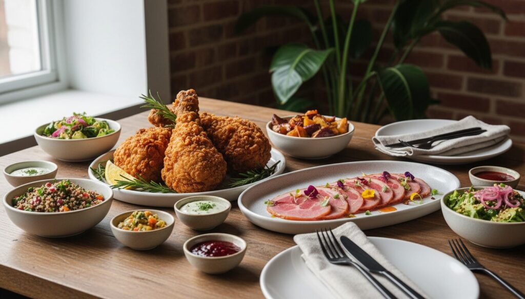 découvrez les tendances food incontournables de 2026, avec le broasted chicken et le jambon vegan qui s'invitent à votre table pour réinventer vos repas.