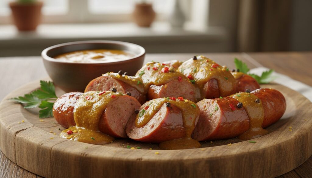 découvrez une recette originale et rapide de sauce currywurst au miel et épices, parfaite pour relever vos plats avec saveur et simplicité.