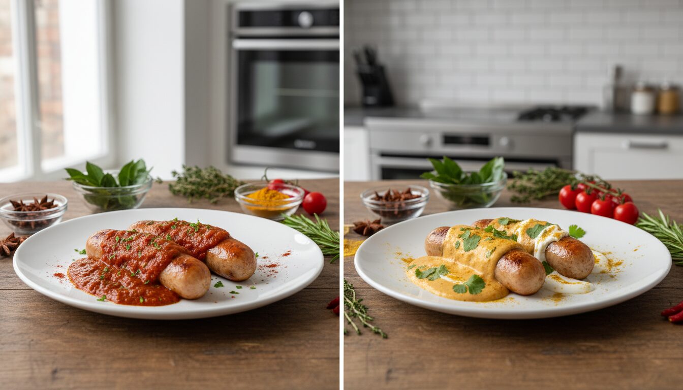 découvrez notre comparaison complète entre henkel et crema pour choisir la meilleure sauce currywurst en 2025. analyse des saveurs, ingrédients et qualité pour un goût authentique.