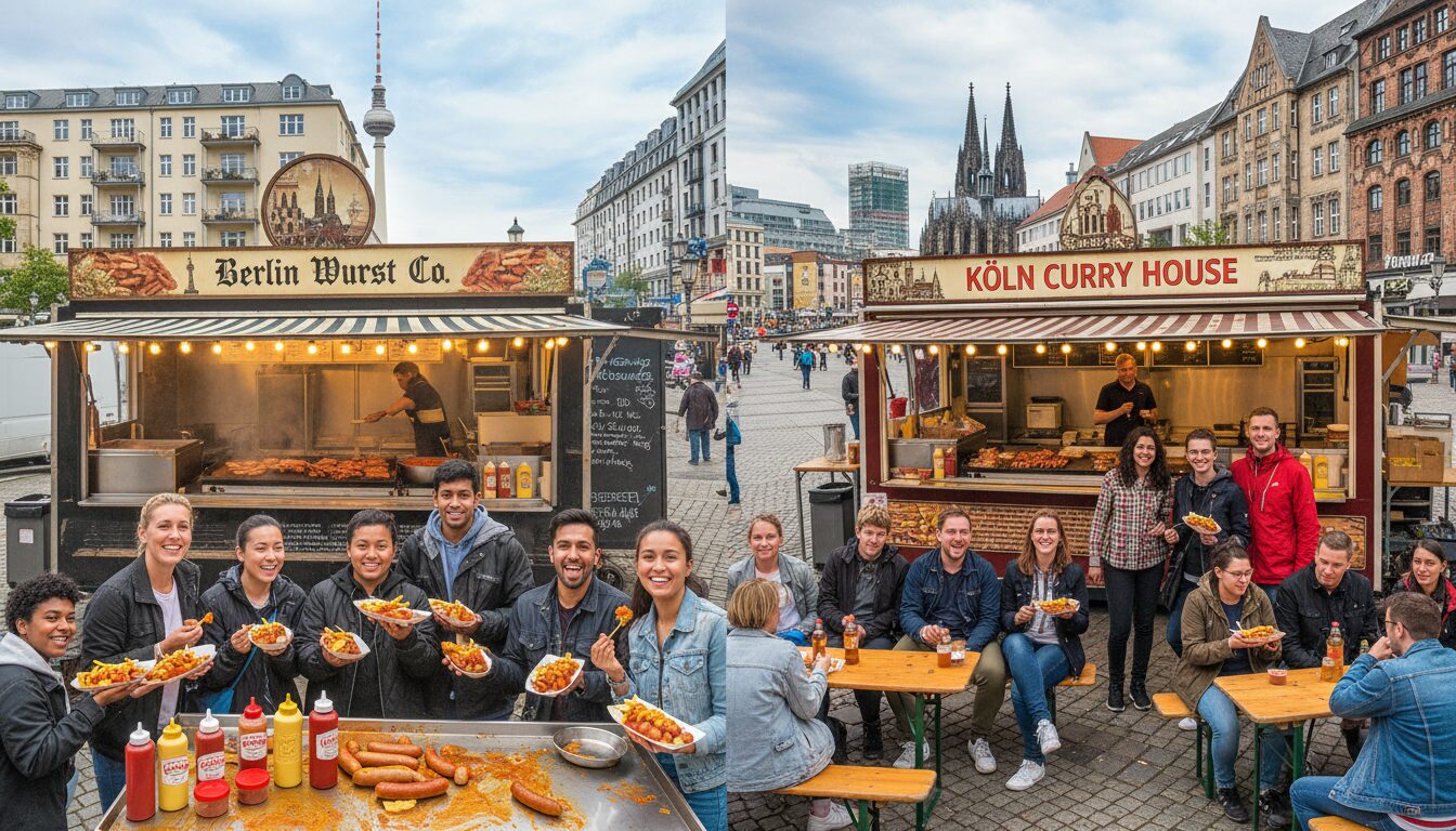découvrez une visite gourmande à berlin et cologne, explorant les lieux emblématiques de la currywurst, une spécialité allemande incontournable. savourez les meilleures adresses et plongez dans la culture locale.