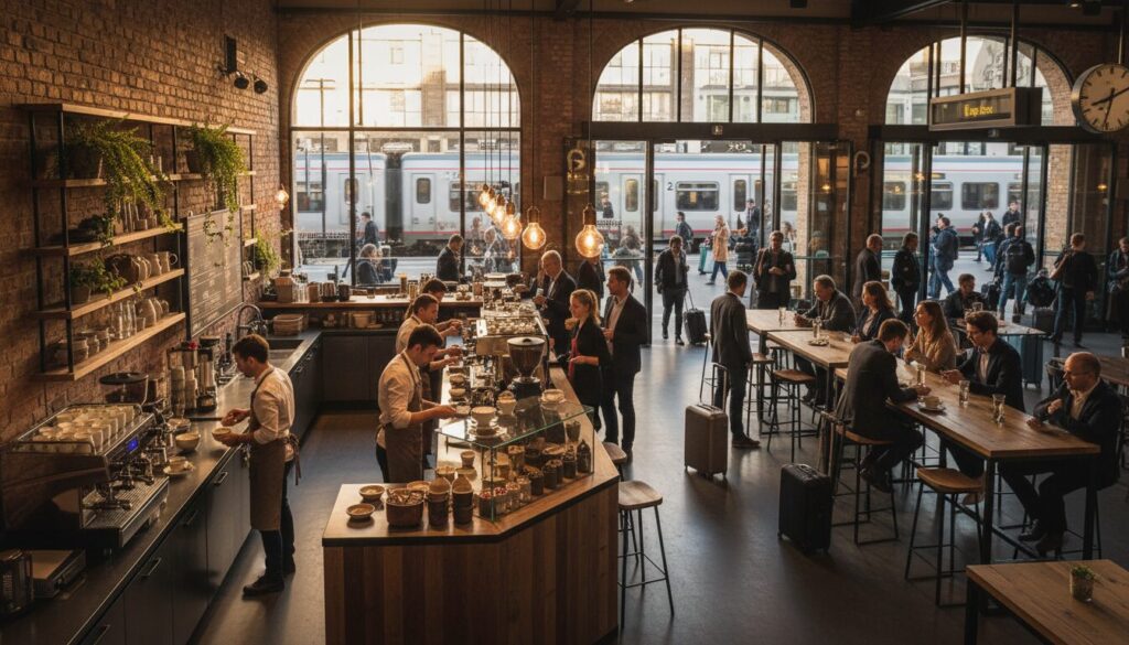 découvrez « adamoo coffee », le nouveau lieu où la gastronomie fait son grand retour au cœur de la gare de rüsselsheim, alliant saveurs raffinées et ambiance conviviale.
