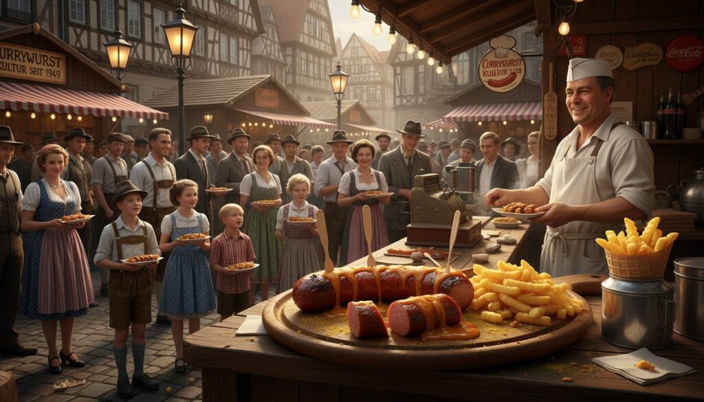 découvrez comment la currywurst a influencé la gastronomie populaire allemande depuis 1949, devenant un symbole culinaire emblématique et un incontournable de la street food en allemagne.