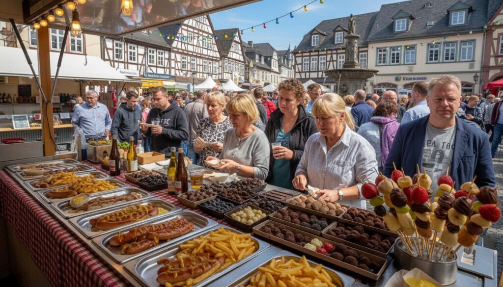 découvrez le festival gourmand de la currywurst et du chocolat à neuwied, un événement incontournable pour les épicuriens mêlant saveurs épicées et douceurs chocolatées.