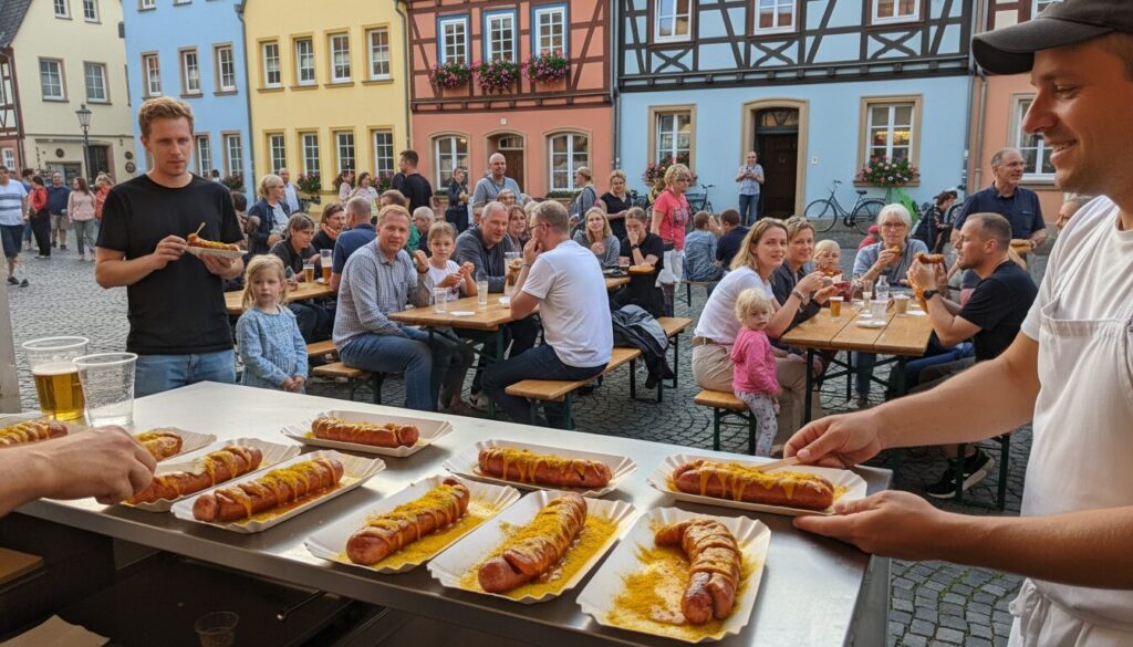 découvrez moers, la ville allemande où la currywurst est la moins chère, et profitez d'une délicieuse spécialité locale à petit prix.