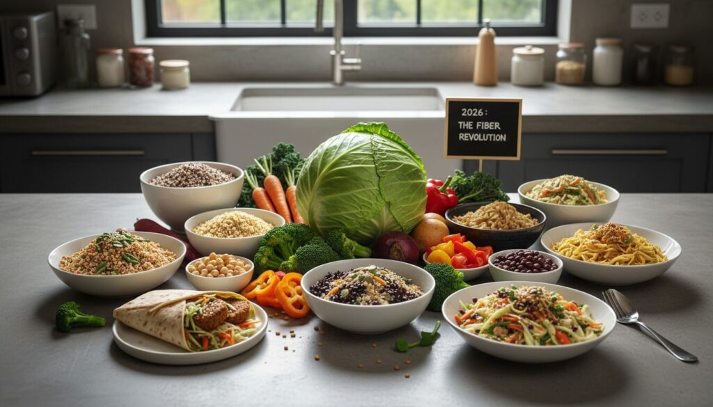 découvrez les tendances alimentaires pour 2026 : les fibres, nouveau super ingrédient protéiné, et le chou, prêt à révolutionner nos repas. adoptez une alimentation saine et innovante dès aujourd'hui.