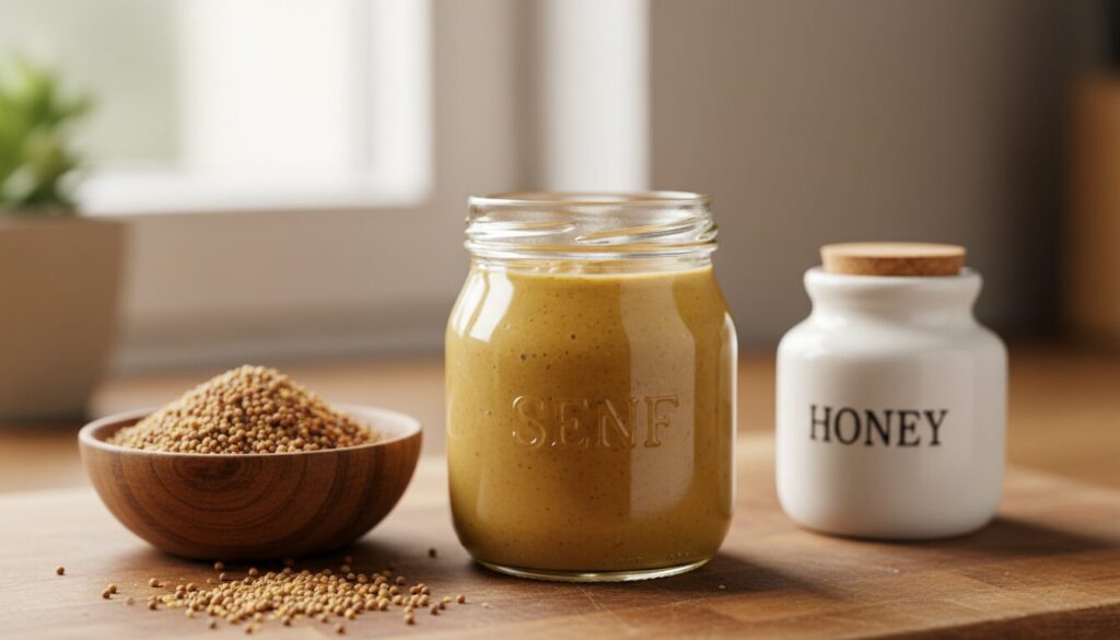 apprenez à préparer facilement un condiment classique de la street food allemande avec seulement deux ingrédients simples que vous avez déjà dans votre placard.